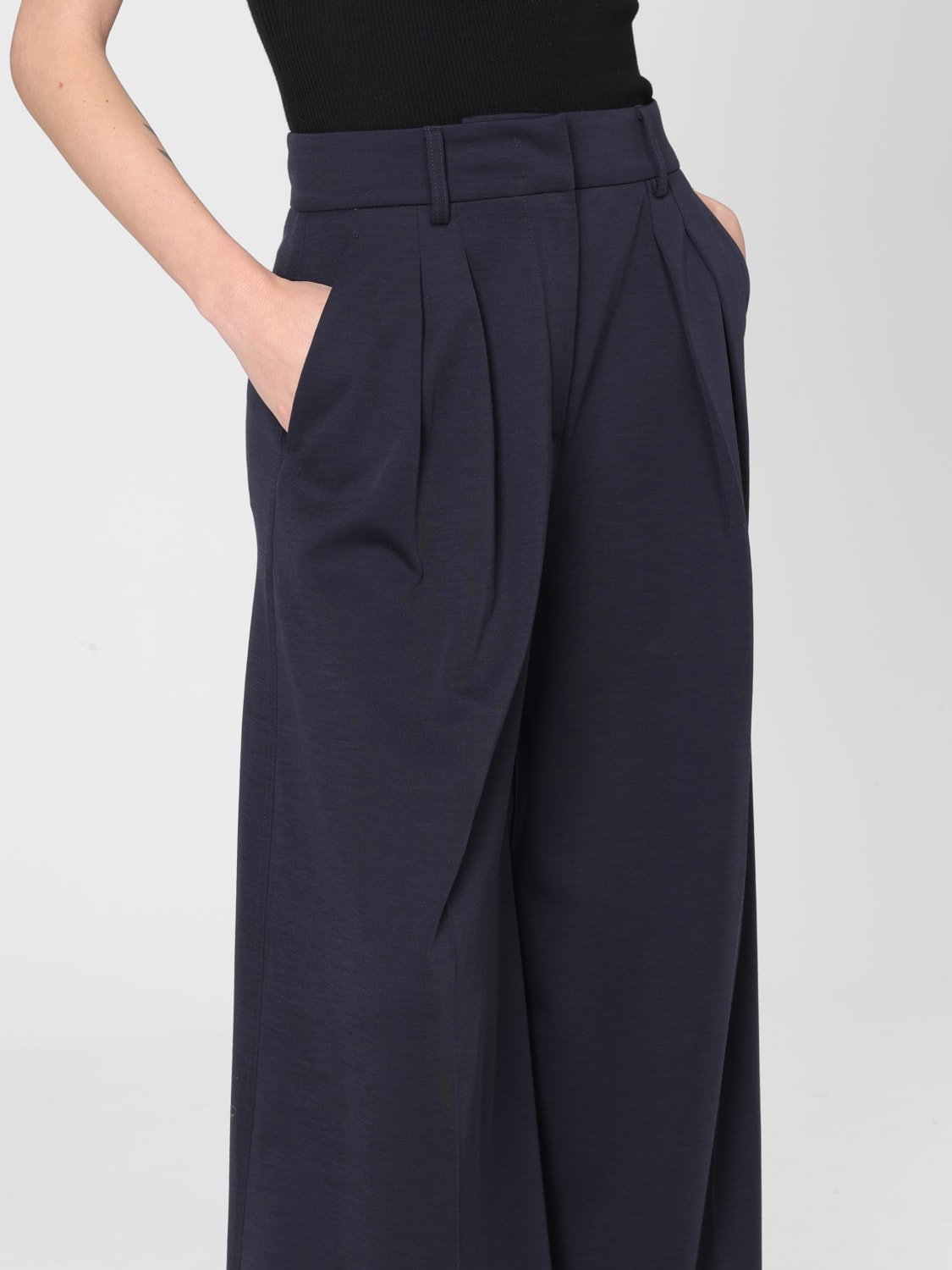 MAX MARA HOSE: Hose damen Max Mara, Navy - Img 5