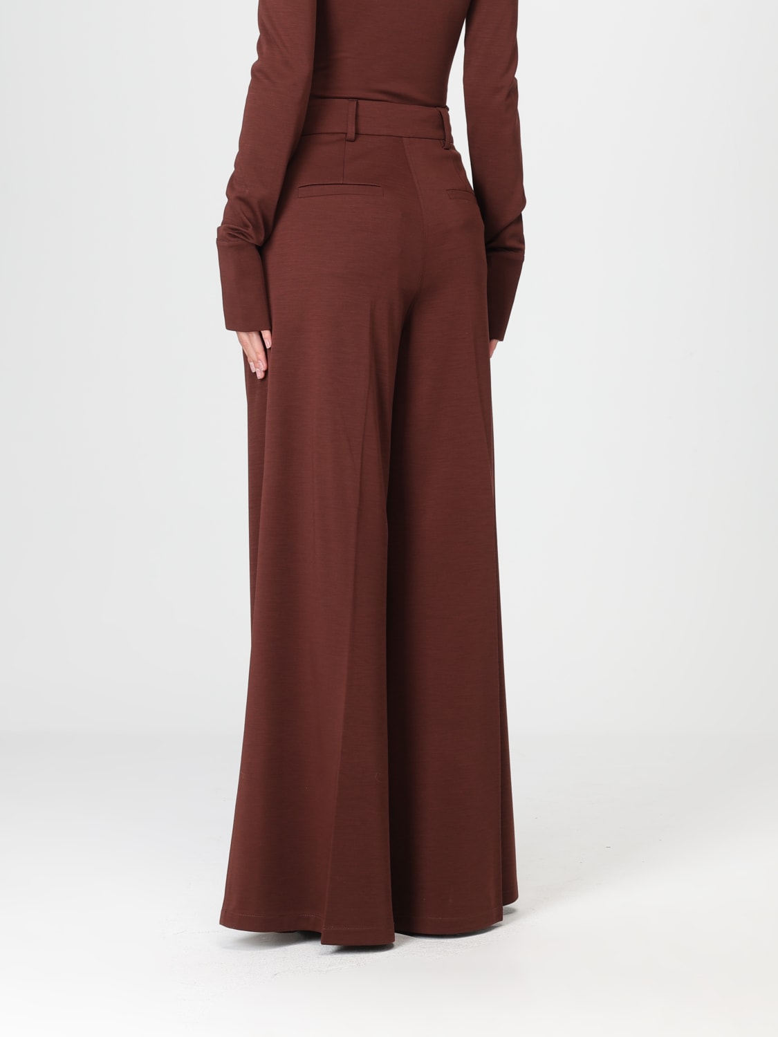 MAX MARA БРЮКИ: Брюки Женское Max Mara, Кожаный - Img 3