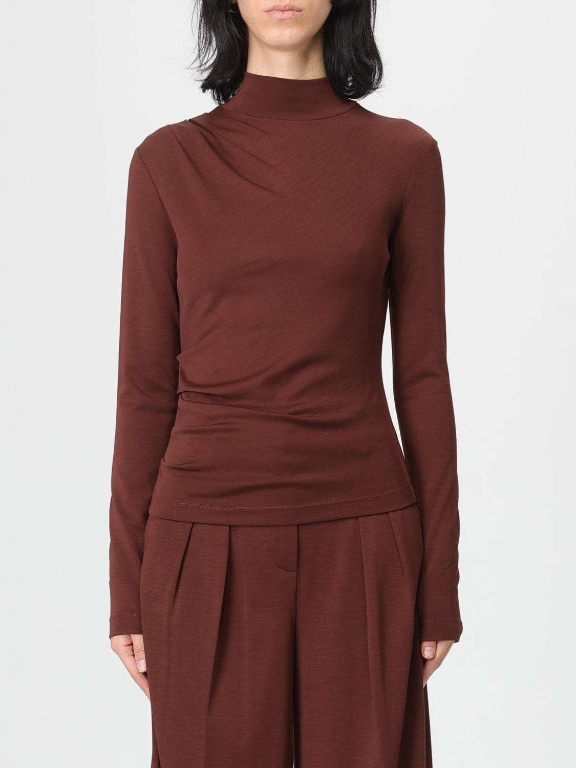 MAX MARA SWEATER: Top woman Max Mara, Burgundy - Img 1