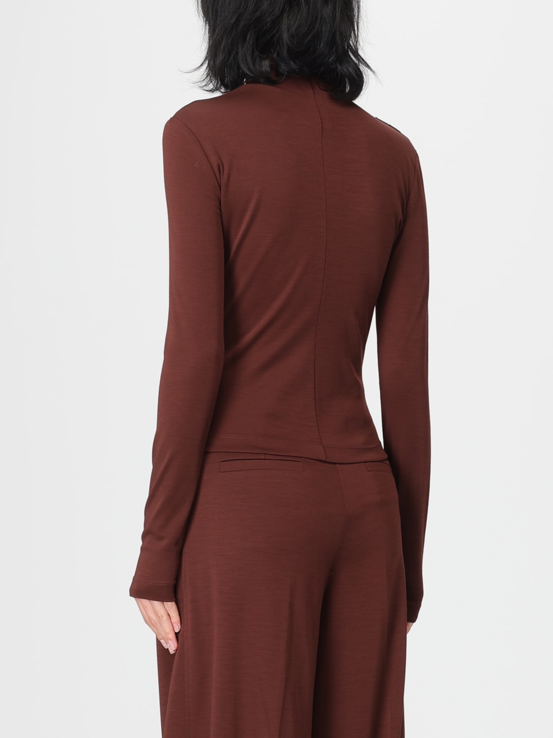 MAX MARA SWEATER: Top woman Max Mara, Burgundy - Img 2