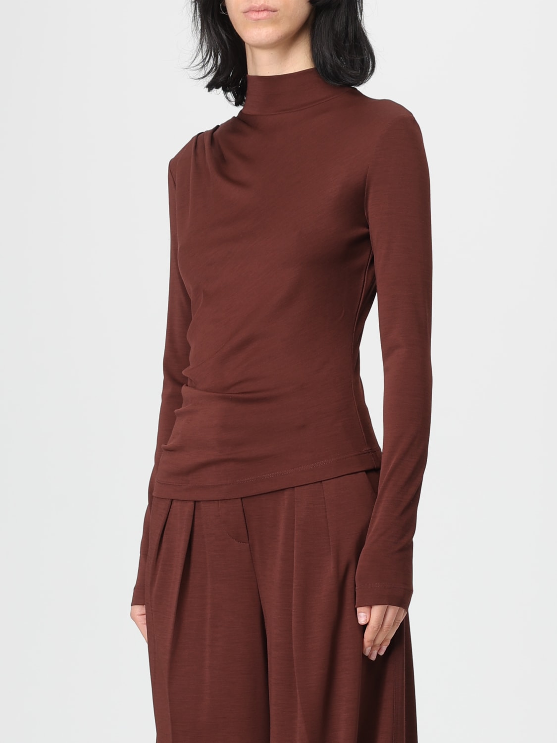 MAX MARA SWEATER: Top woman Max Mara, Burgundy - Img 3