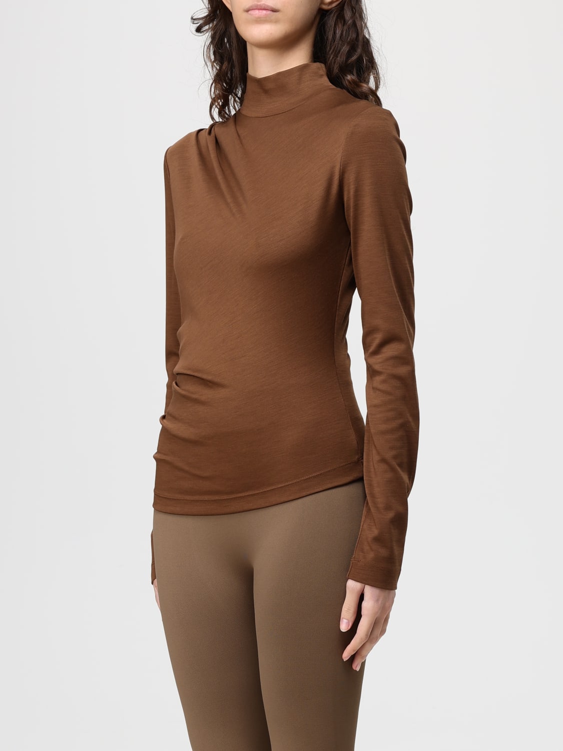 MAX MARA PULL: Top femme Max Mara, Cuir - Img 4