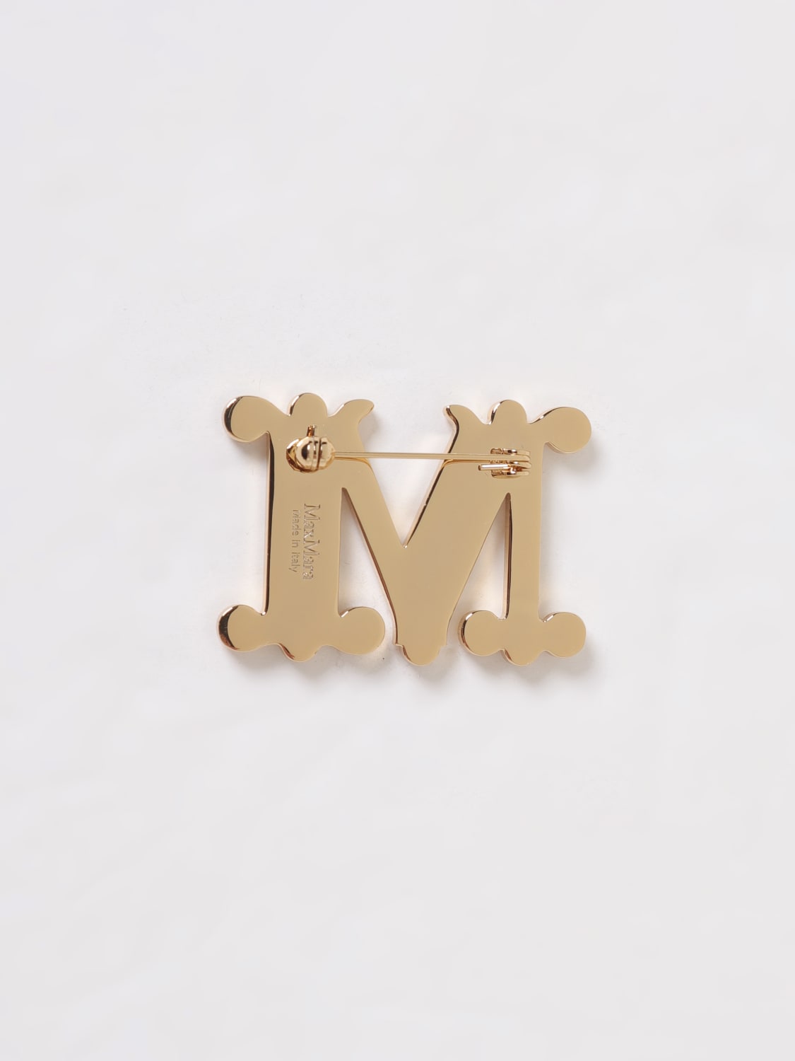 MAX MARA BROOCH: Jewel woman Max Mara, Mustard - Img 2