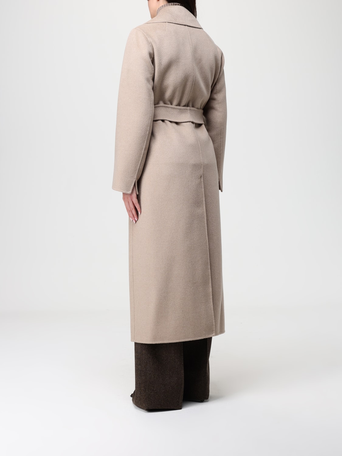'S MAX MARA COAT: Coat woman 's Max Mara, Beige - Img 3