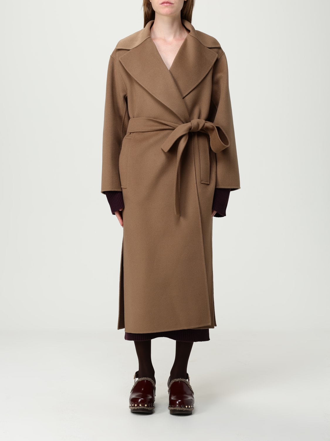 'S MAX MARA COAT: Coat woman 's Max Mara, Hazel - Img 1