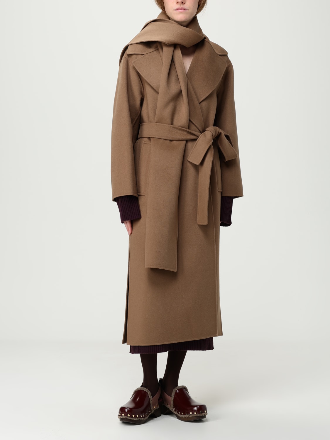 'S MAX MARA COAT: Coat woman 's Max Mara, Hazel - Img 2