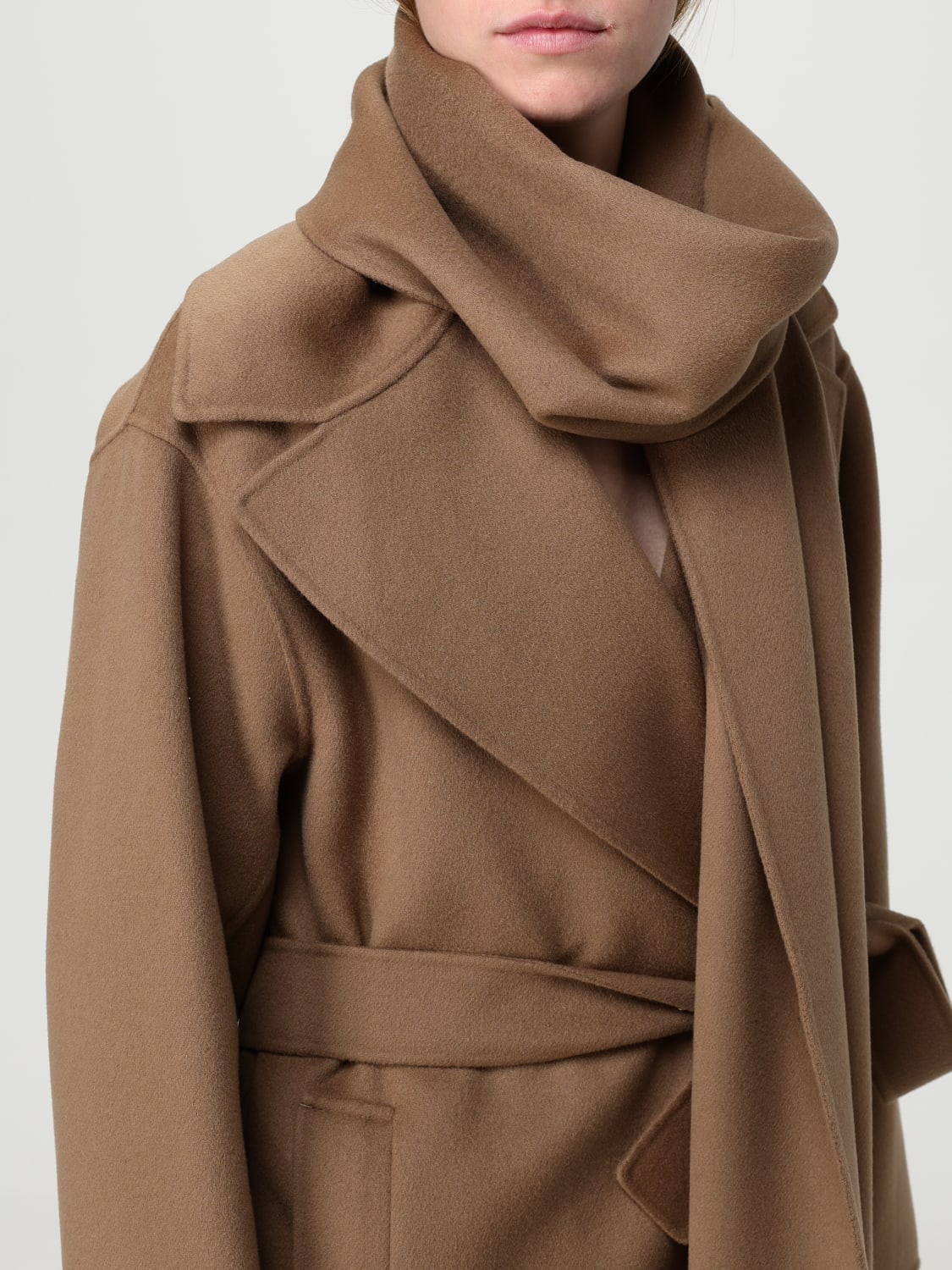 'S MAX MARA COAT: Coat woman 's Max Mara, Hazel - Img 5