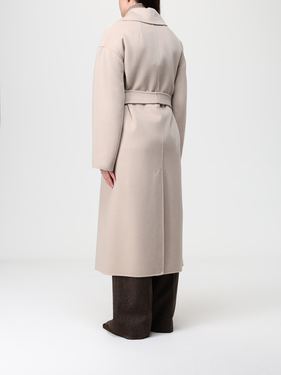 'S MAX MARA ABRIGO: Abrigo mujer 's Max Mara, Marfil - Img 3