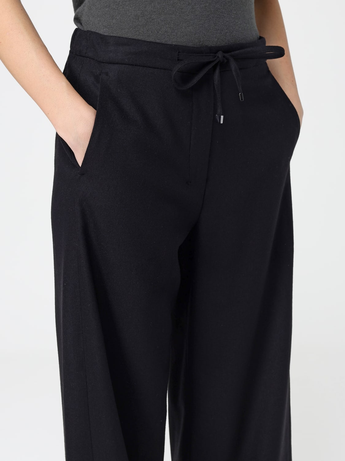 'S MAX MARA HOSE: Hose damen 's Max Mara, Schwarz - Img 5