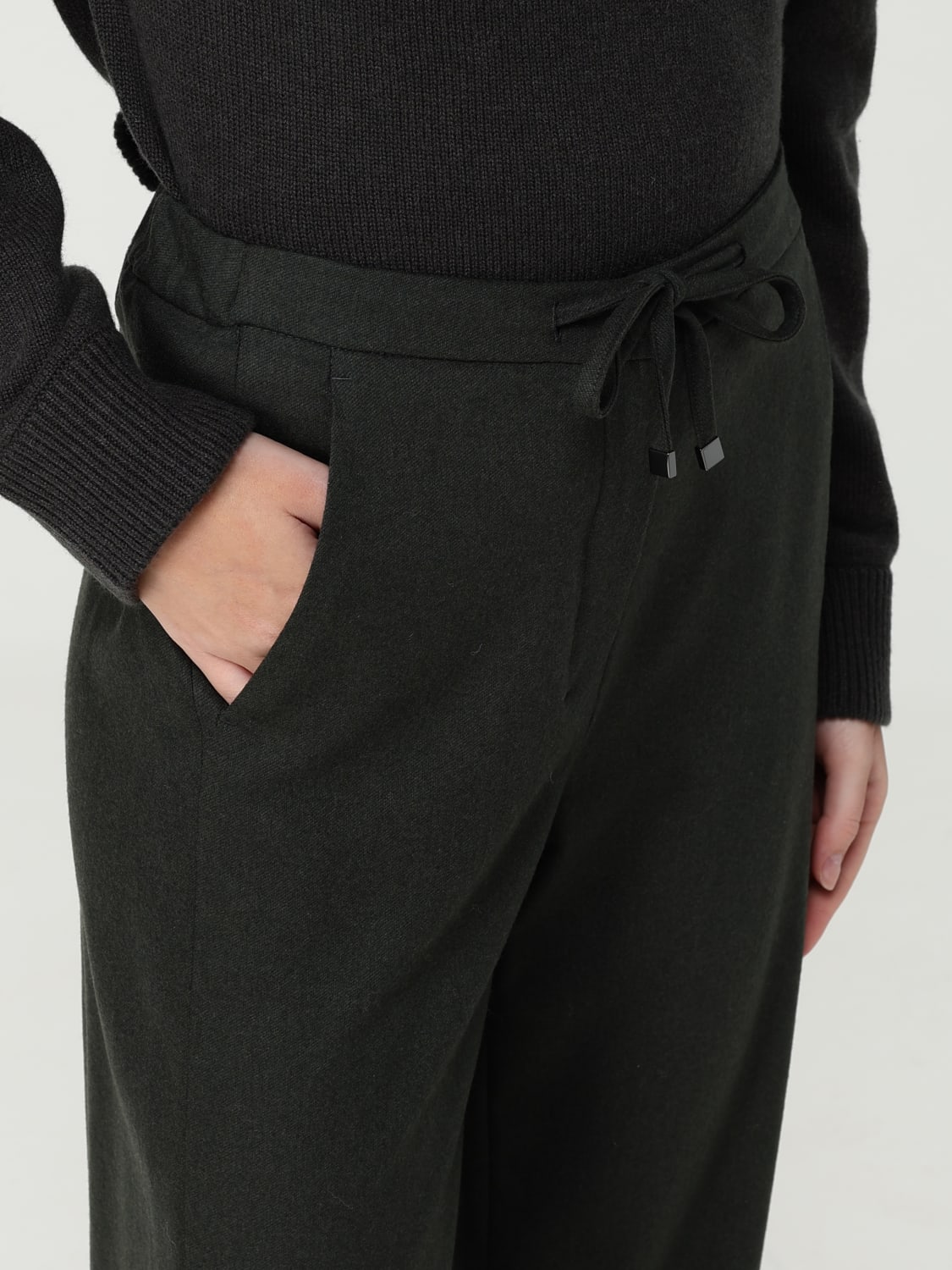 'S MAX MARA PANTS: Pants woman 's Max Mara, Green - Img 4