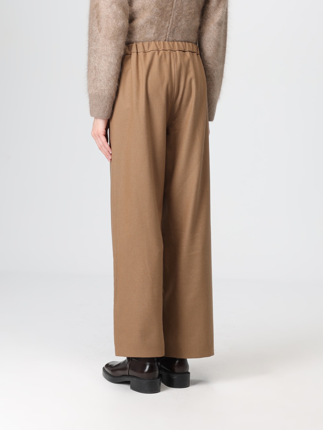 'S MAX MARA PANTS: Pants woman 's Max Mara, Camel - Img 3