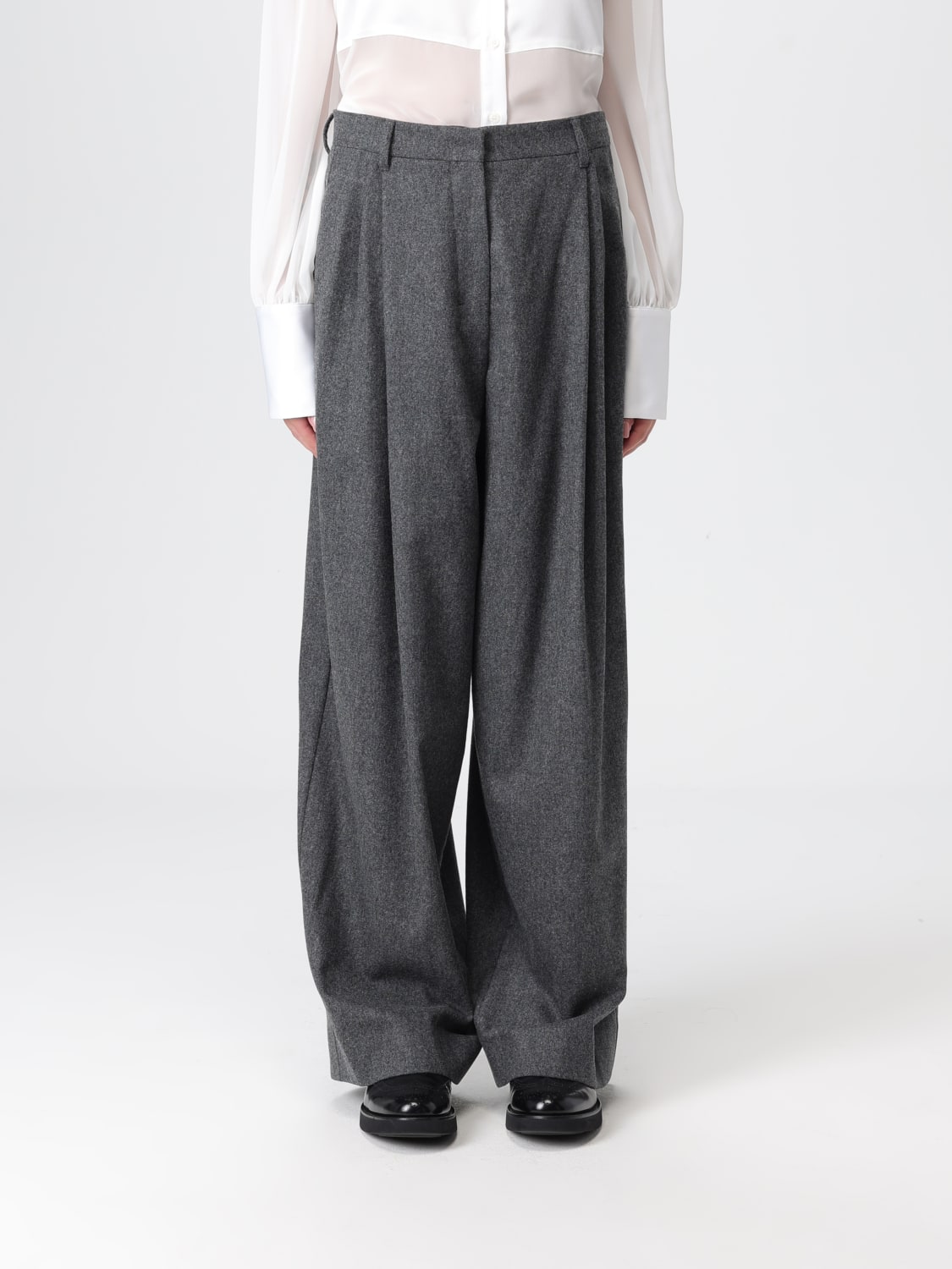 S MAX MARA：パンツ レディース - グレー | GIGLIO.COM