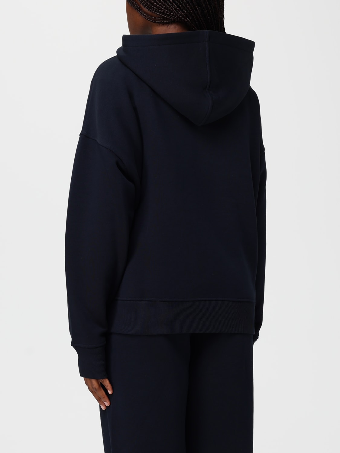 'S MAX MARA SWEATSHIRT: Sweatshirt woman 's Max Mara, Navy - Img 3