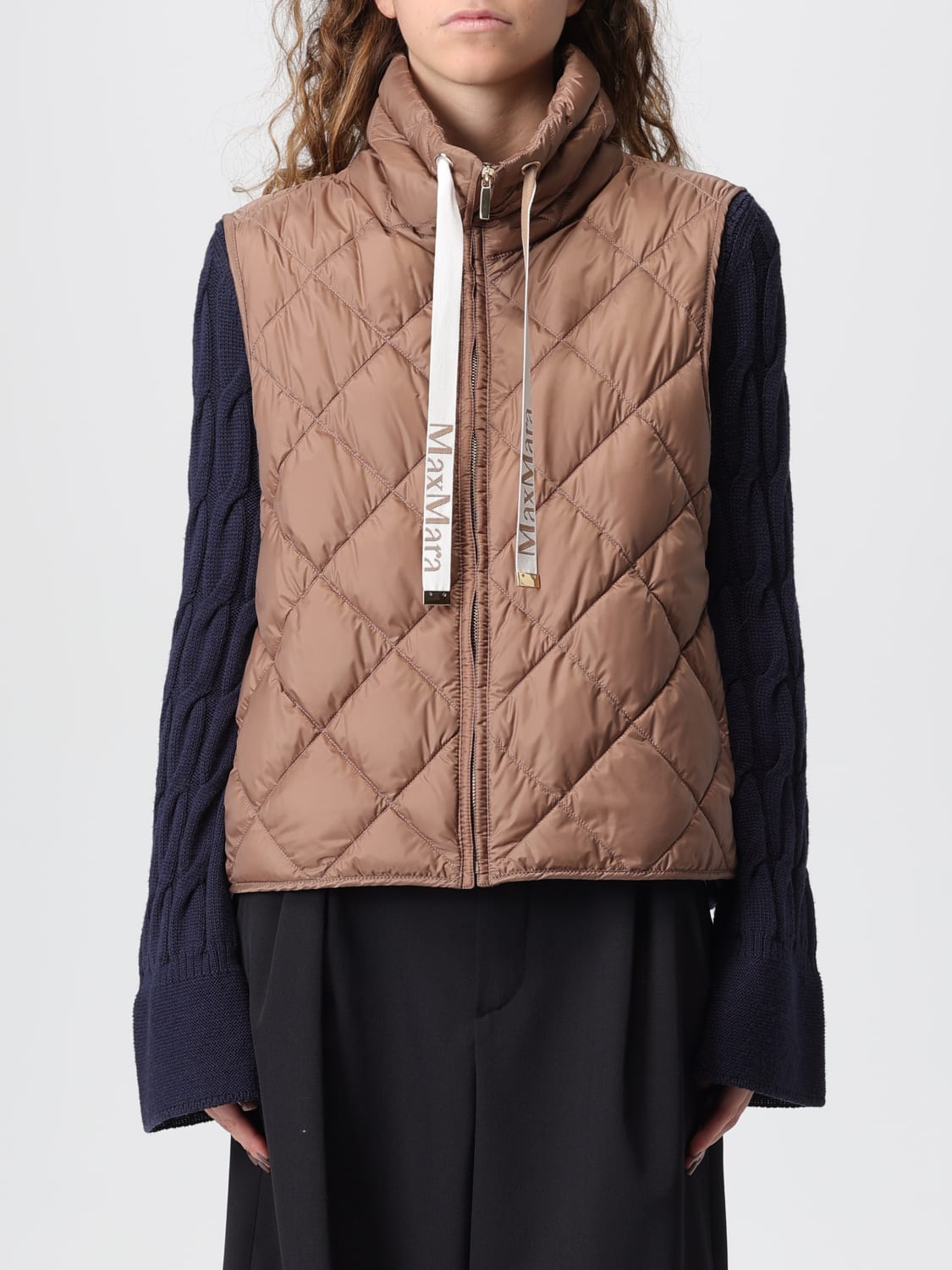 MAX MARA THE CUBE WESTE: Jacke damen Max Mara The Cube, Braun - Img 1