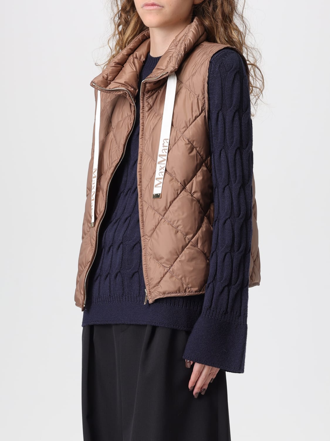 MAX MARA THE CUBE WESTE: Jacke damen Max Mara The Cube, Braun - Img 3