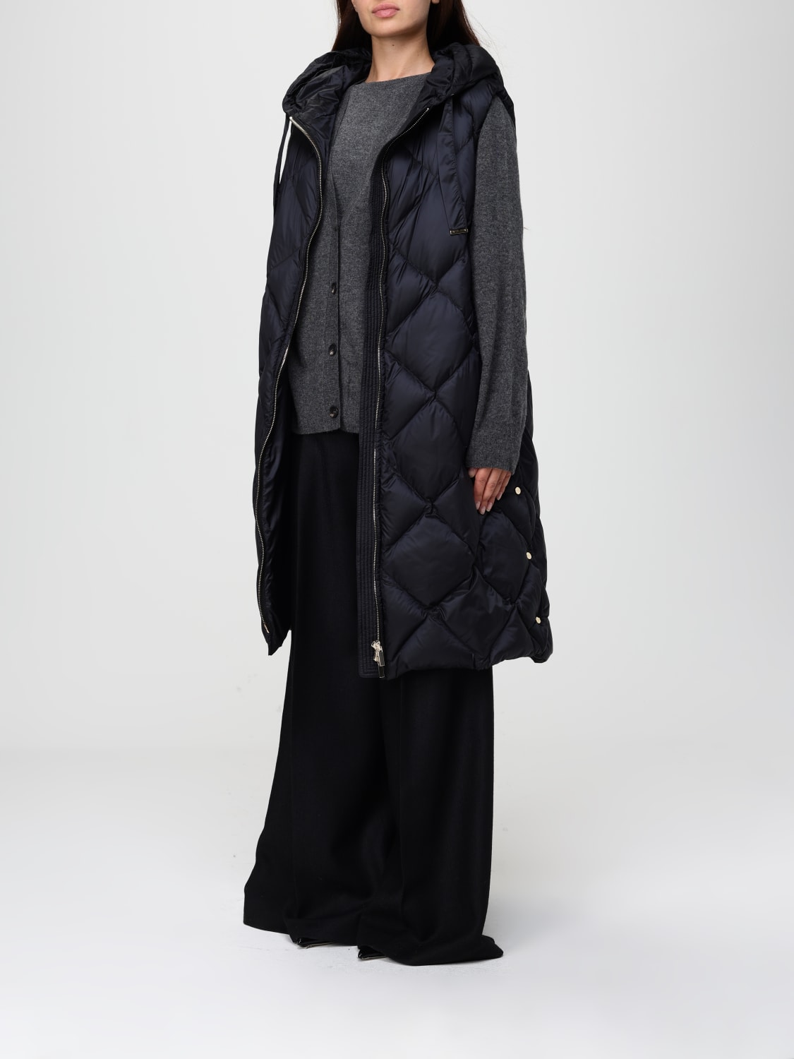 MAX MARA THE CUBE CHALECO: Chaqueta mujer Max Mara The Cube, Negro - Img 3