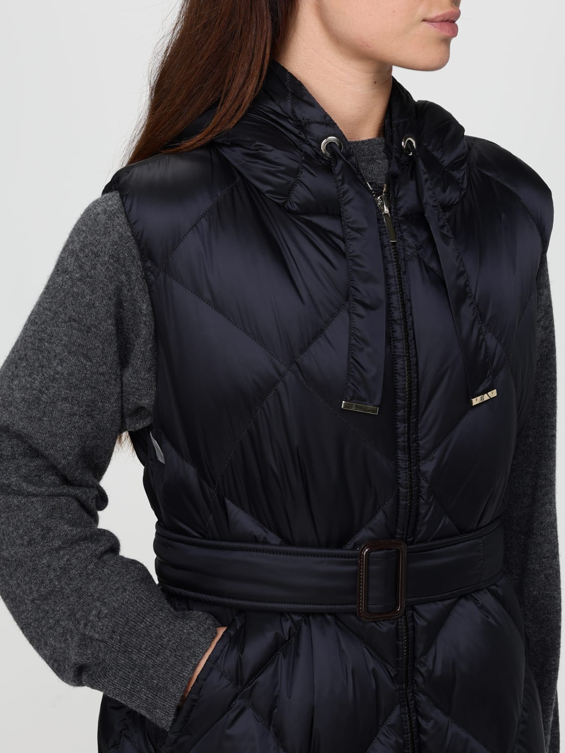 MAX MARA THE CUBE CHALECO: Chaqueta mujer Max Mara The Cube, Negro - Img 4