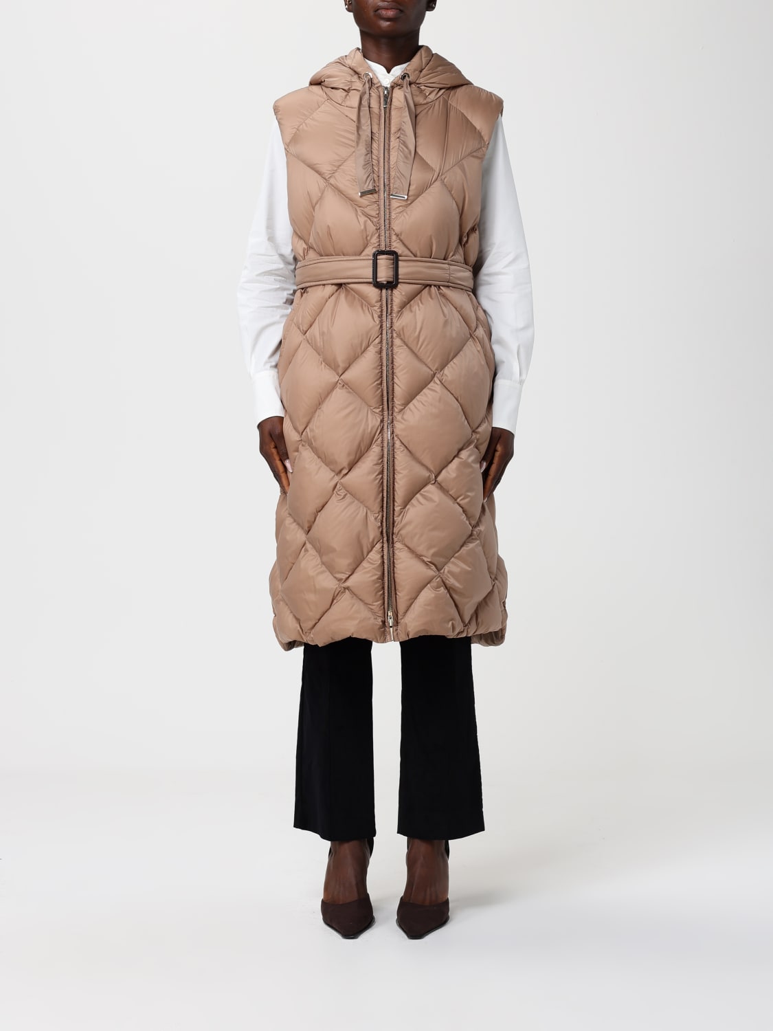 MAX MARA THE CUBE WESTE: Jacke damen Max Mara The Cube, Camel - Img 1