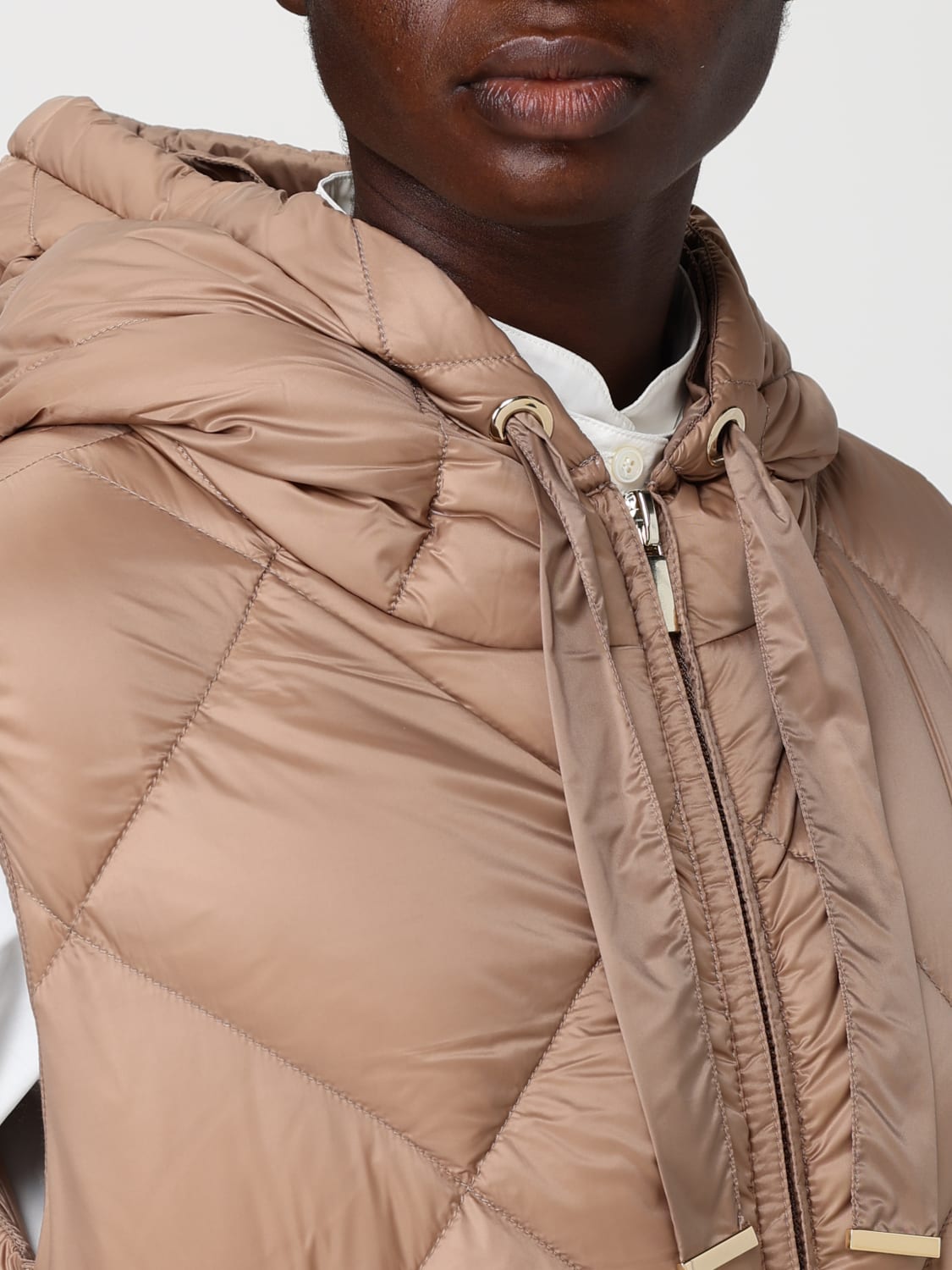 MAX MARA THE CUBE WESTE: Jacke damen Max Mara The Cube, Camel - Img 5