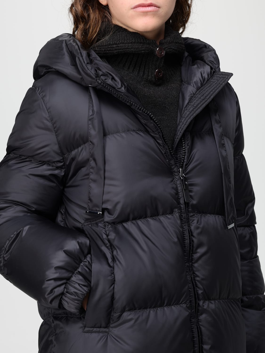 MAX MARA THE CUBE CHAQUETA: Chaqueta mujer Max Mara The Cube, Negro - Img 4