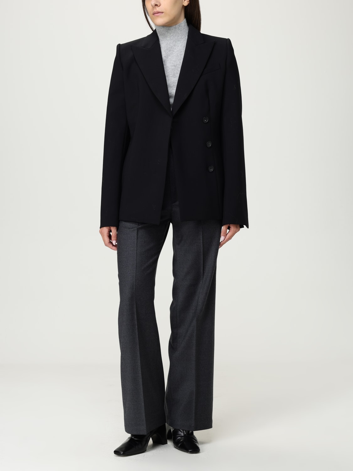 SPORTMAX CHAQUETA: Americana mujer Sportmax, Negro - Img 2