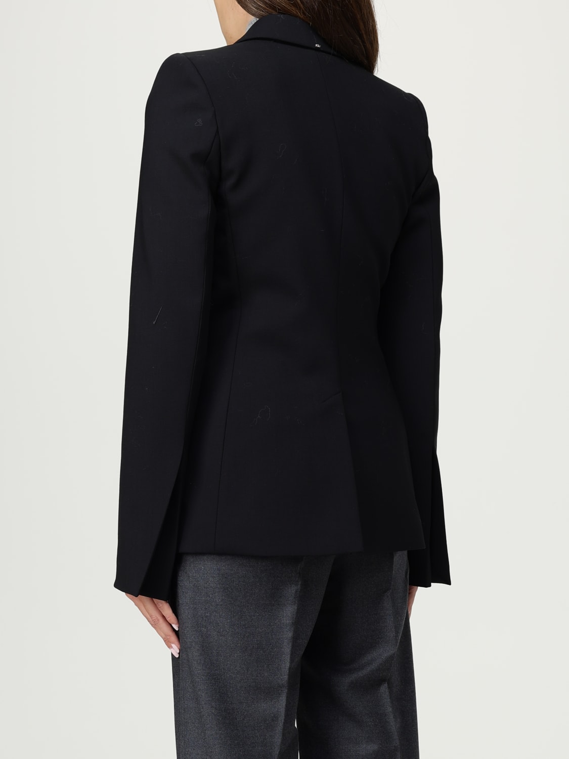 SPORTMAX CHAQUETA: Americana mujer Sportmax, Negro - Img 3