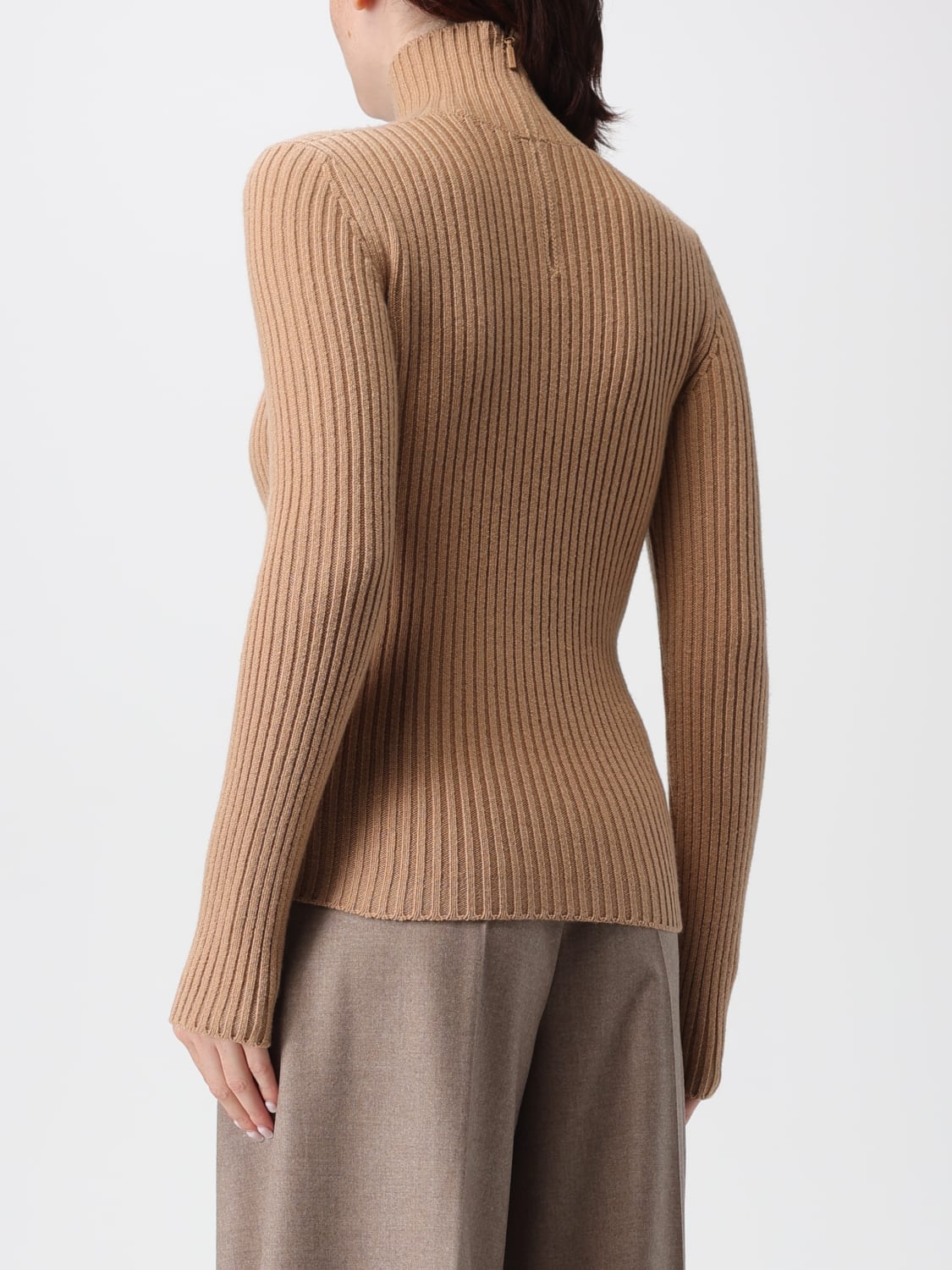 MAX MARA SWEATER: Sweater woman Max Mara, Camel - Img 3