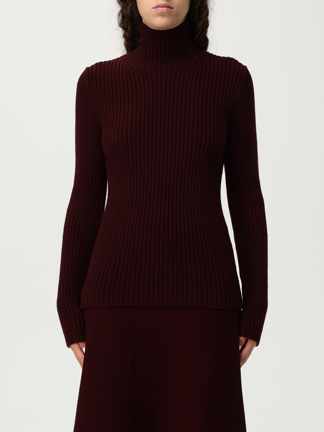 MAX MARA SWEATER: Sweater woman Max Mara, Burgundy - Img 1