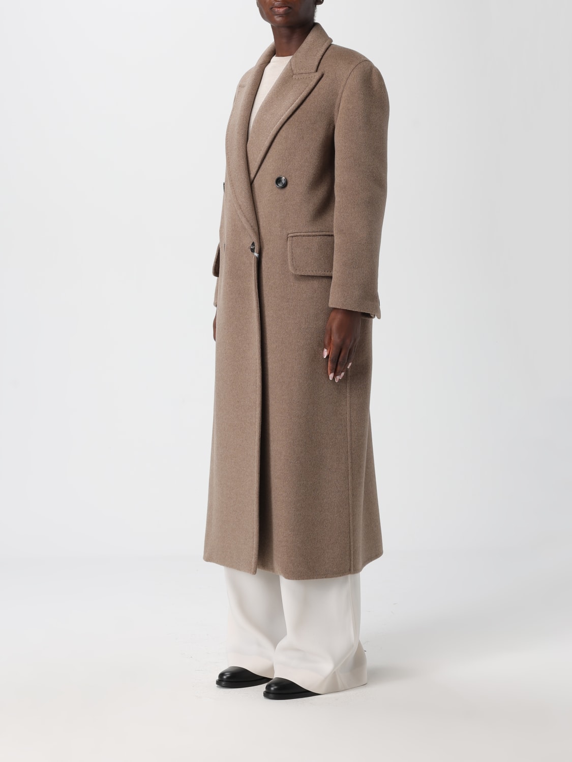 MAX MARA COAT: Coat woman Max Mara, Hazel - Img 4