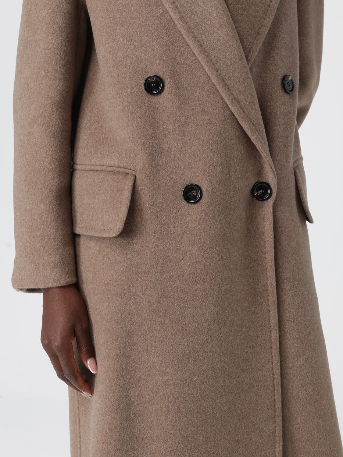MAX MARA COAT: Coat woman Max Mara, Hazel - Img 5