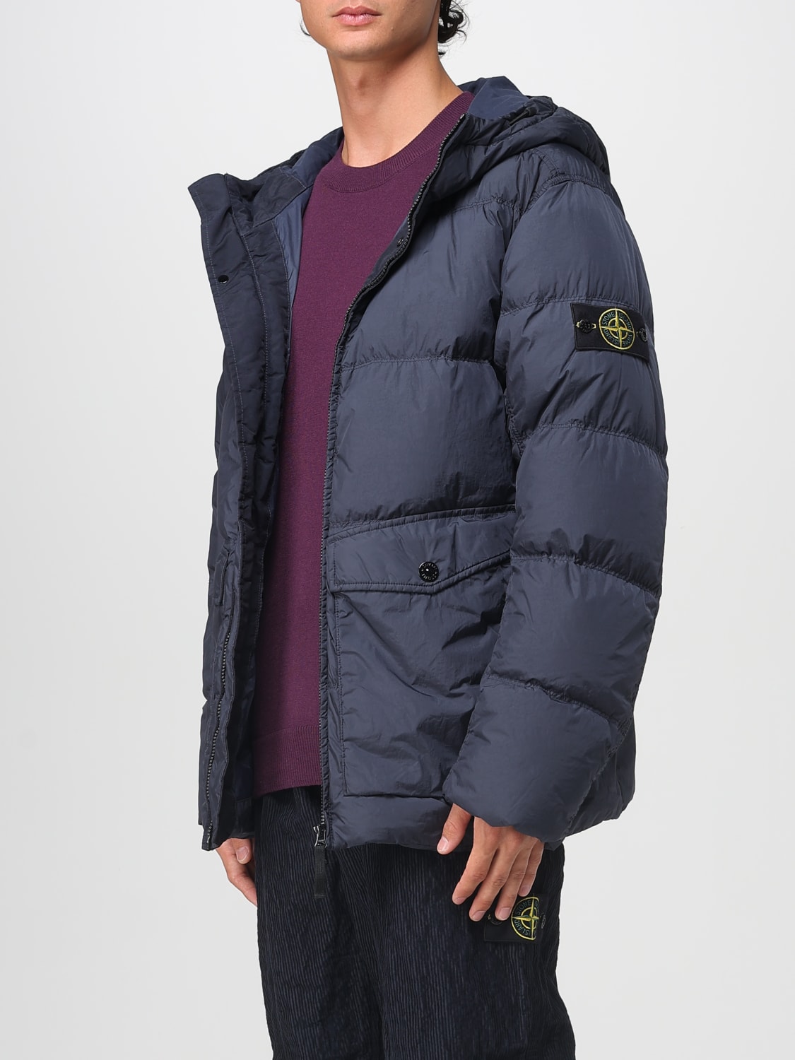 STONE ISLAND JACKET: Jacket men Stone Island, Blue - Img 4