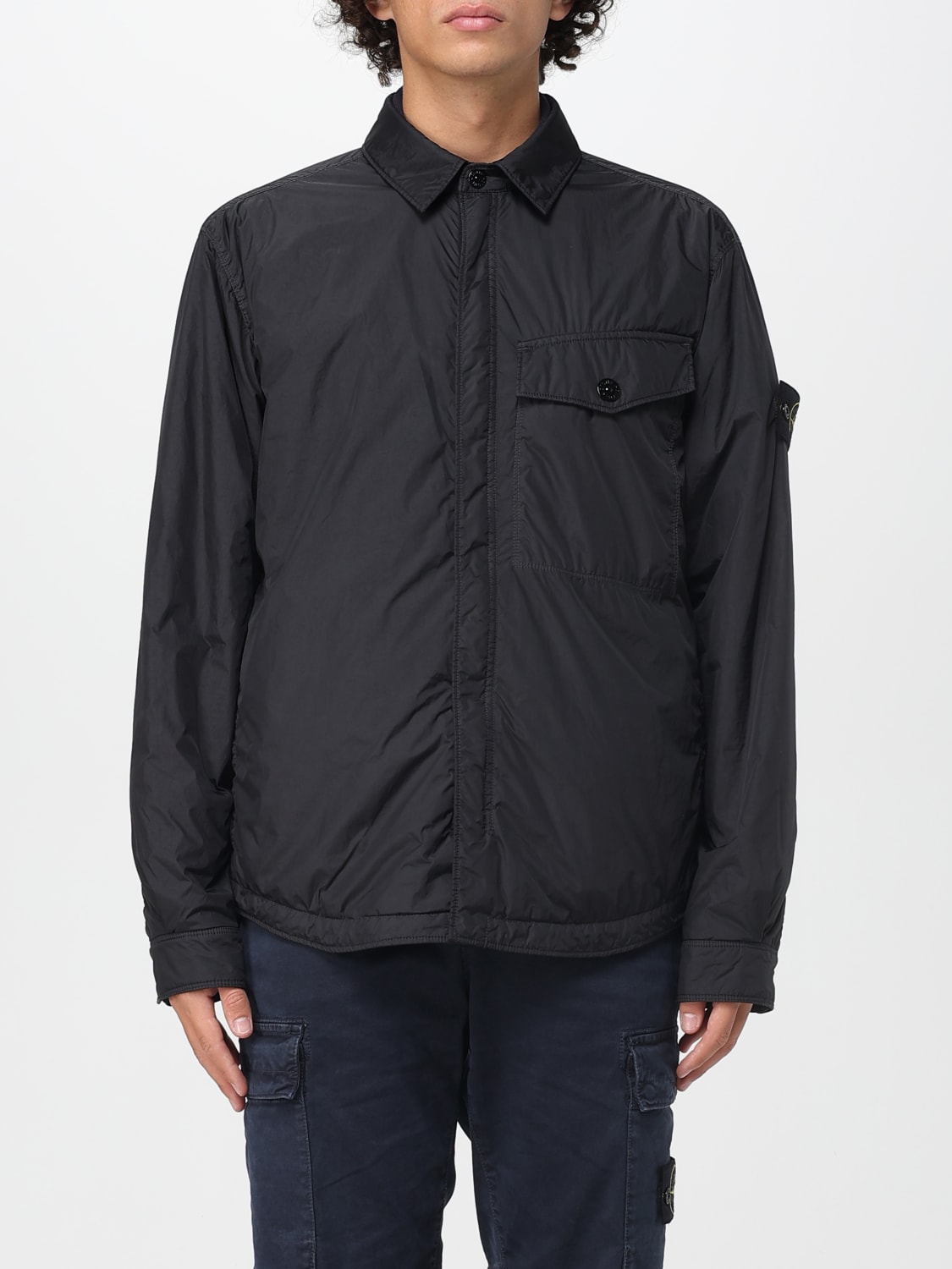 STONE ISLAND JACKET: Jacket men Stone Island, Black - Img 1