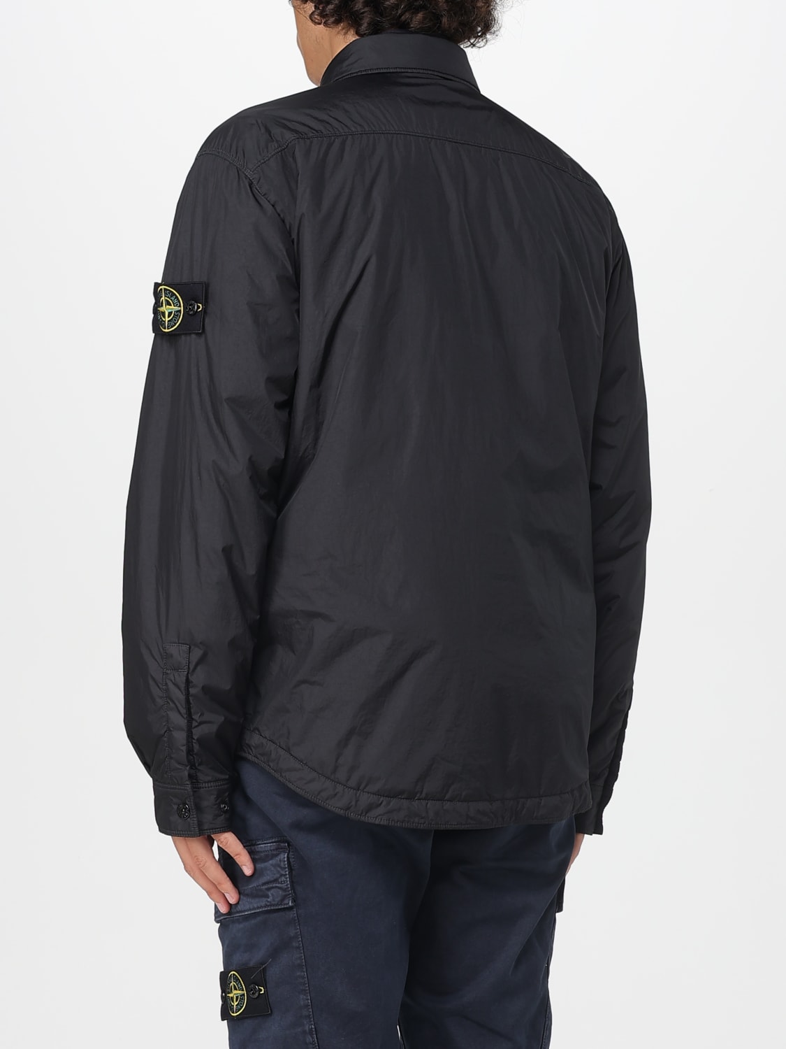 STONE ISLAND JACKET: Jacket men Stone Island, Black - Img 3