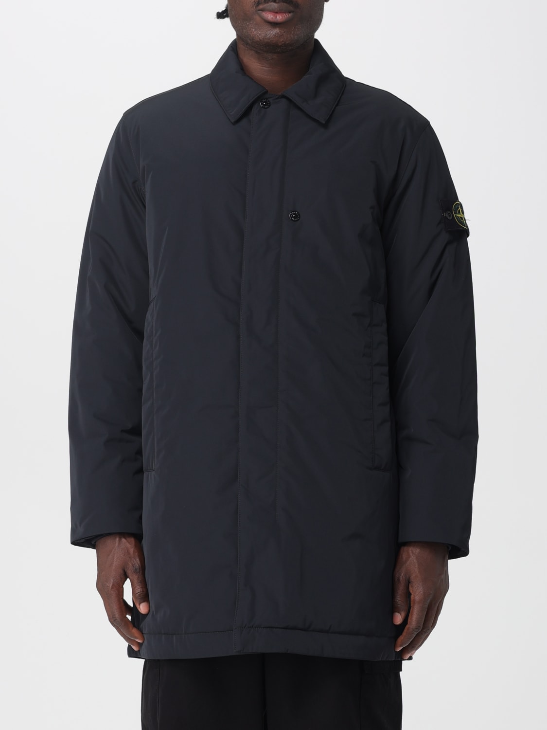 STONE ISLAND JACKE: Jacke herren Stone Island, Schwarz - Img 1