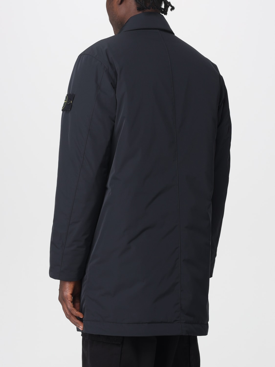 STONE ISLAND JACKE: Jacke herren Stone Island, Schwarz - Img 3