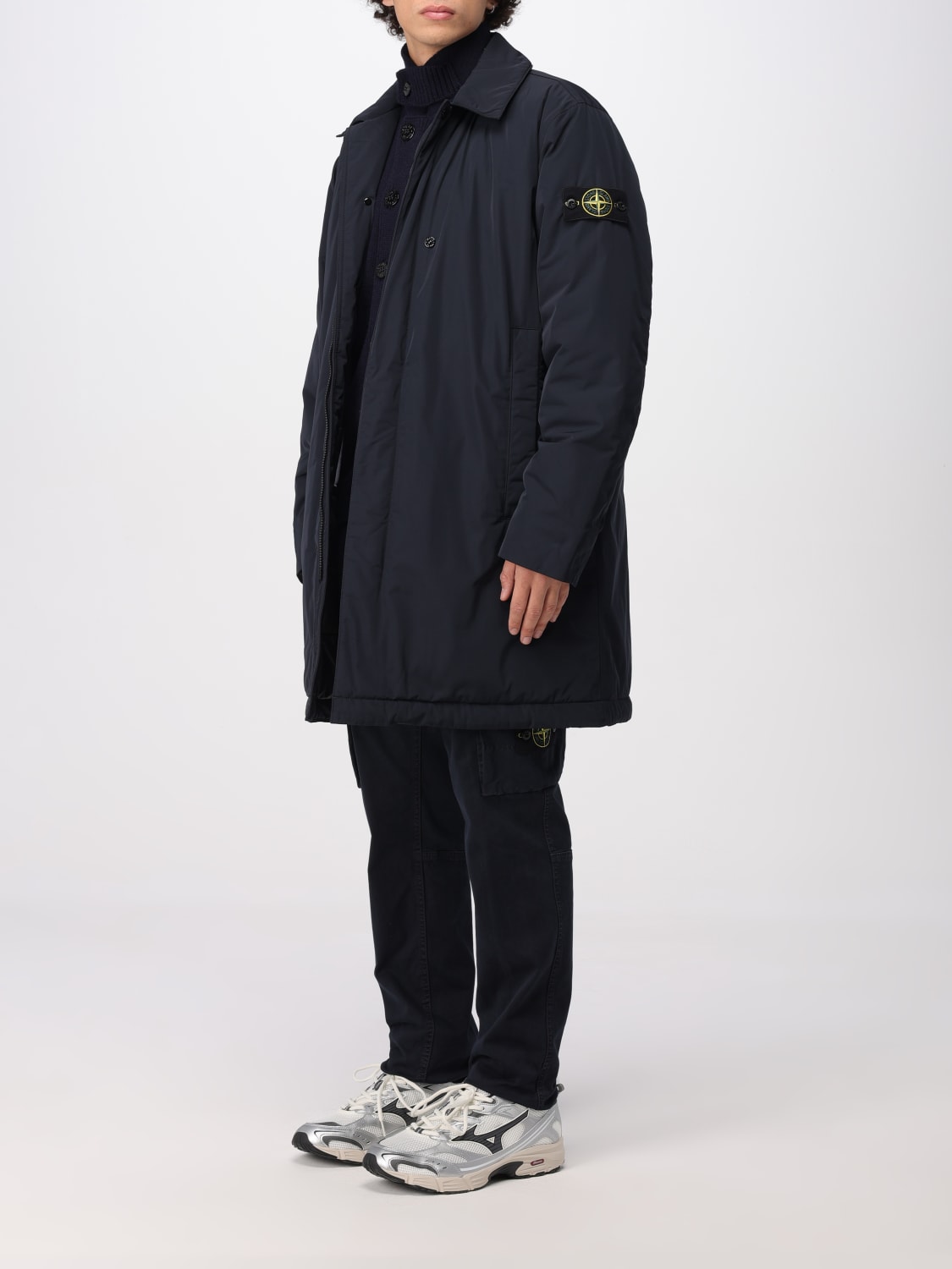 STONE ISLAND JACKE: Jacke herren Stone Island, Blau - Img 4