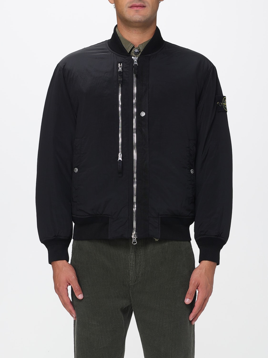 STONE ISLAND JACKET: Jacket men Stone Island, Black - Img 1