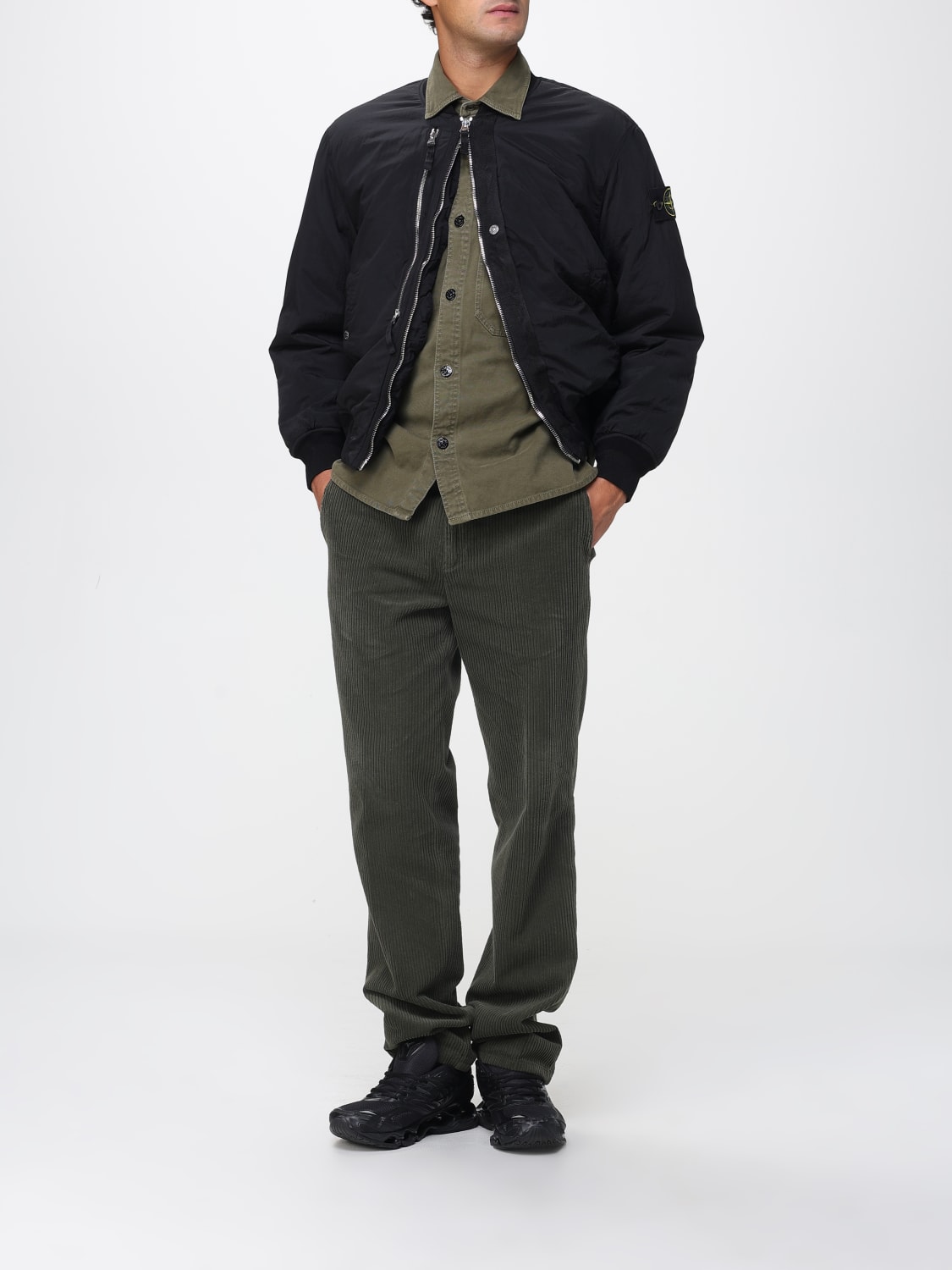 STONE ISLAND JACKET: Jacket men Stone Island, Black - Img 2