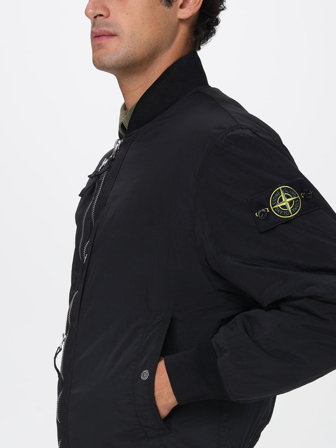 STONE ISLAND JACKET: Jacket men Stone Island, Black - Img 5