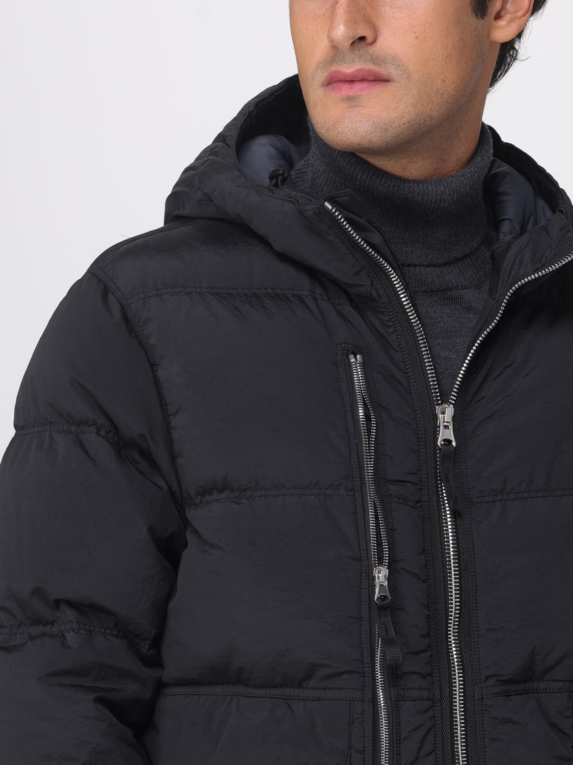 STONE ISLAND JACKET: Jacket men Stone Island, Black - Img 5