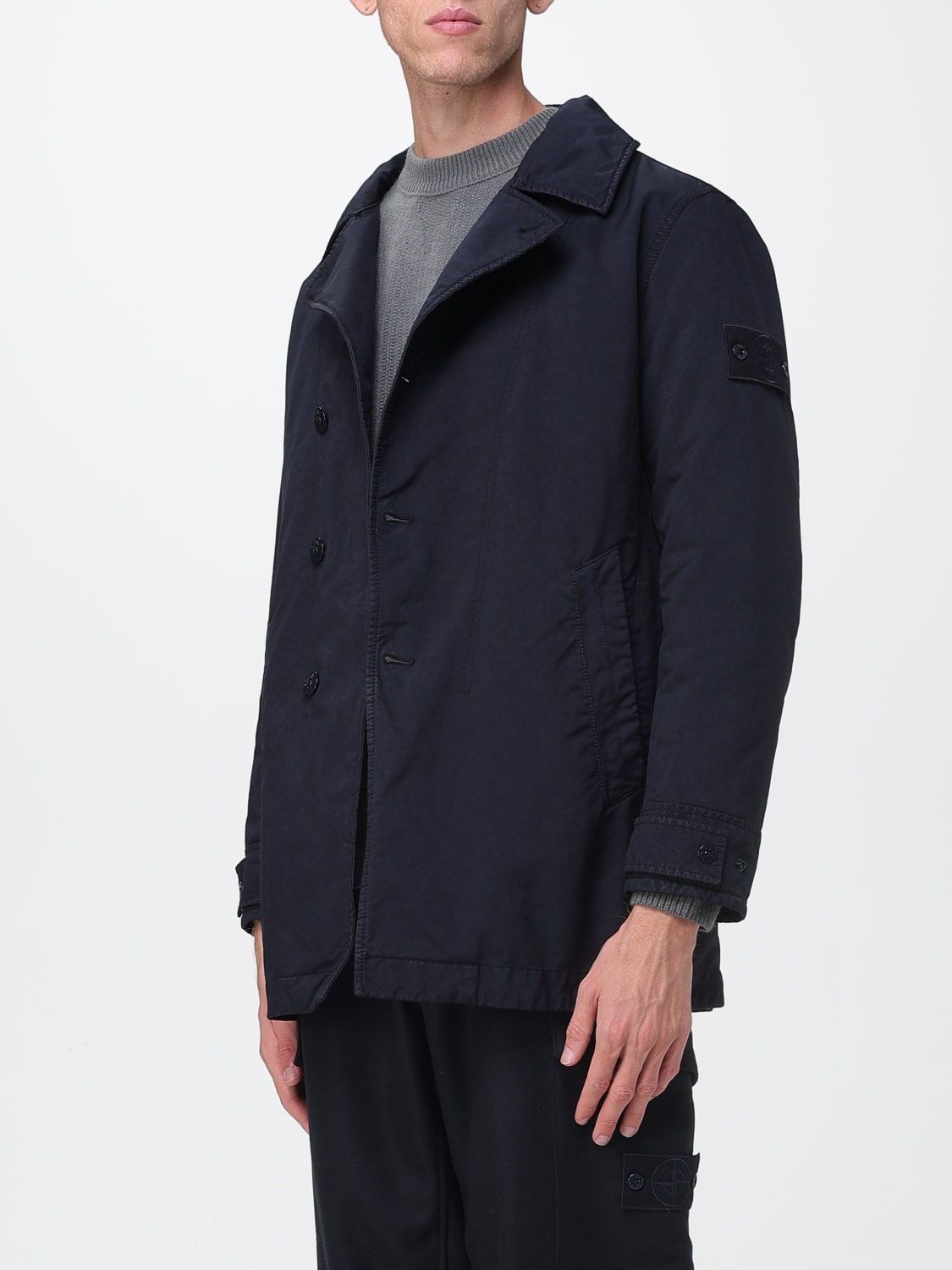 STONE ISLAND JACKET: Jacket men Stone Island, Blue - Img 4