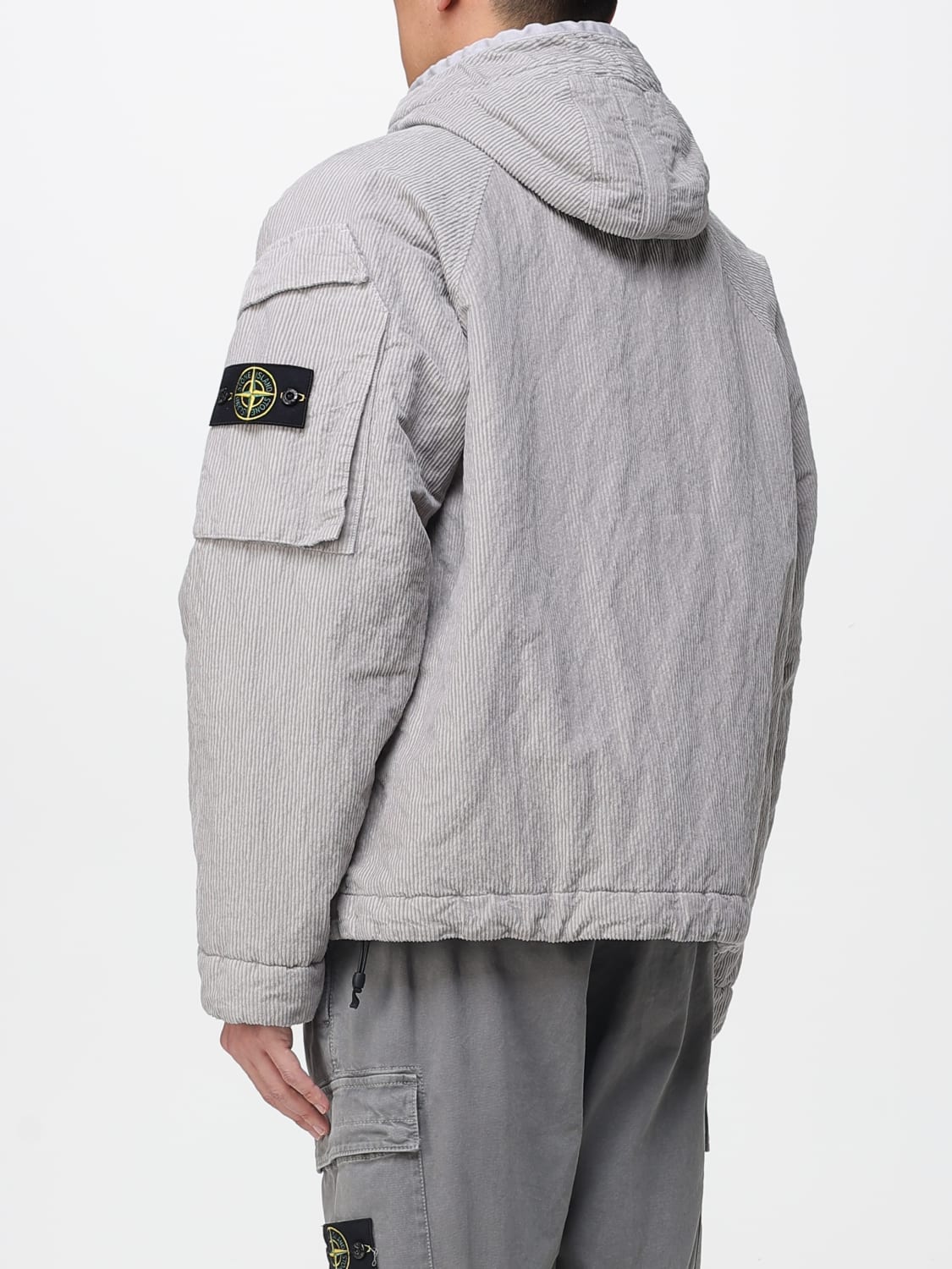 STONE ISLAND JACKET: Jacket men Stone Island, Grey - Img 3