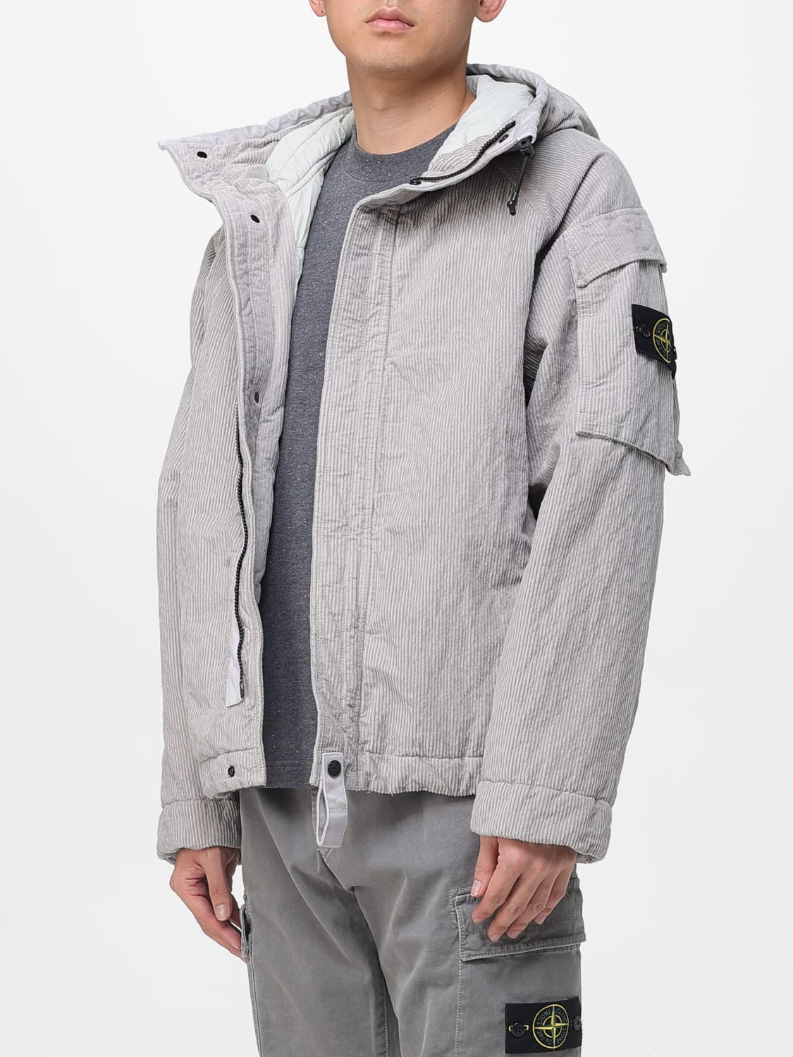 STONE ISLAND JACKET: Jacket men Stone Island, Grey - Img 4