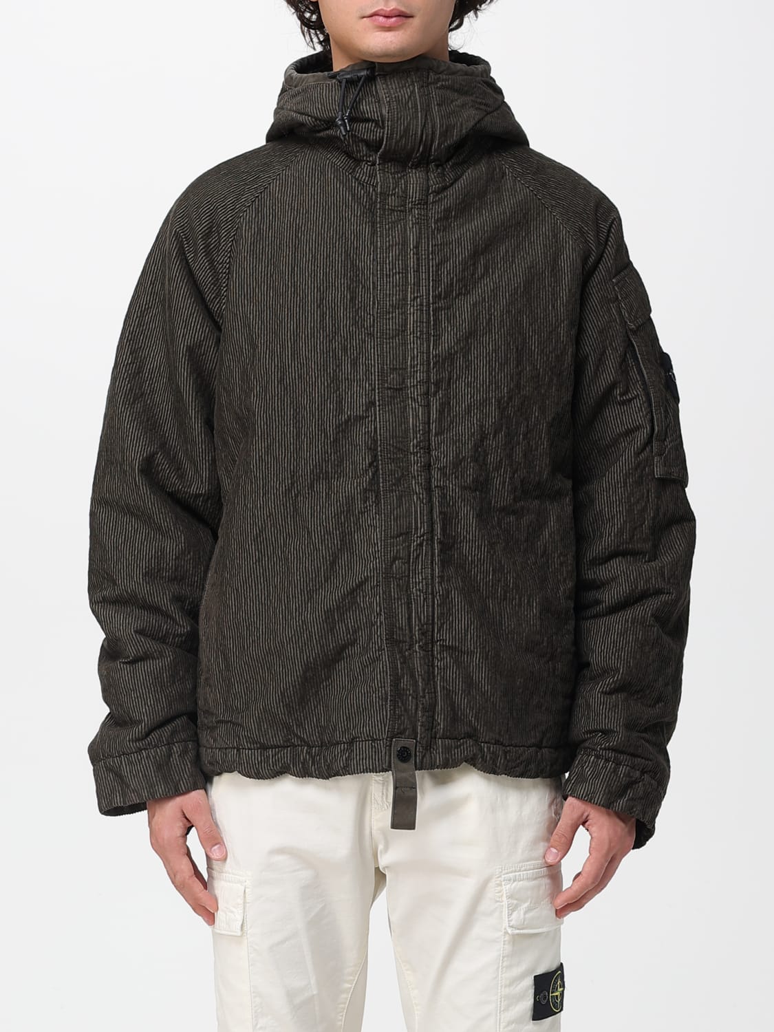 STONE ISLAND JACKE: Jacke herren Stone Island, Military - Img 1