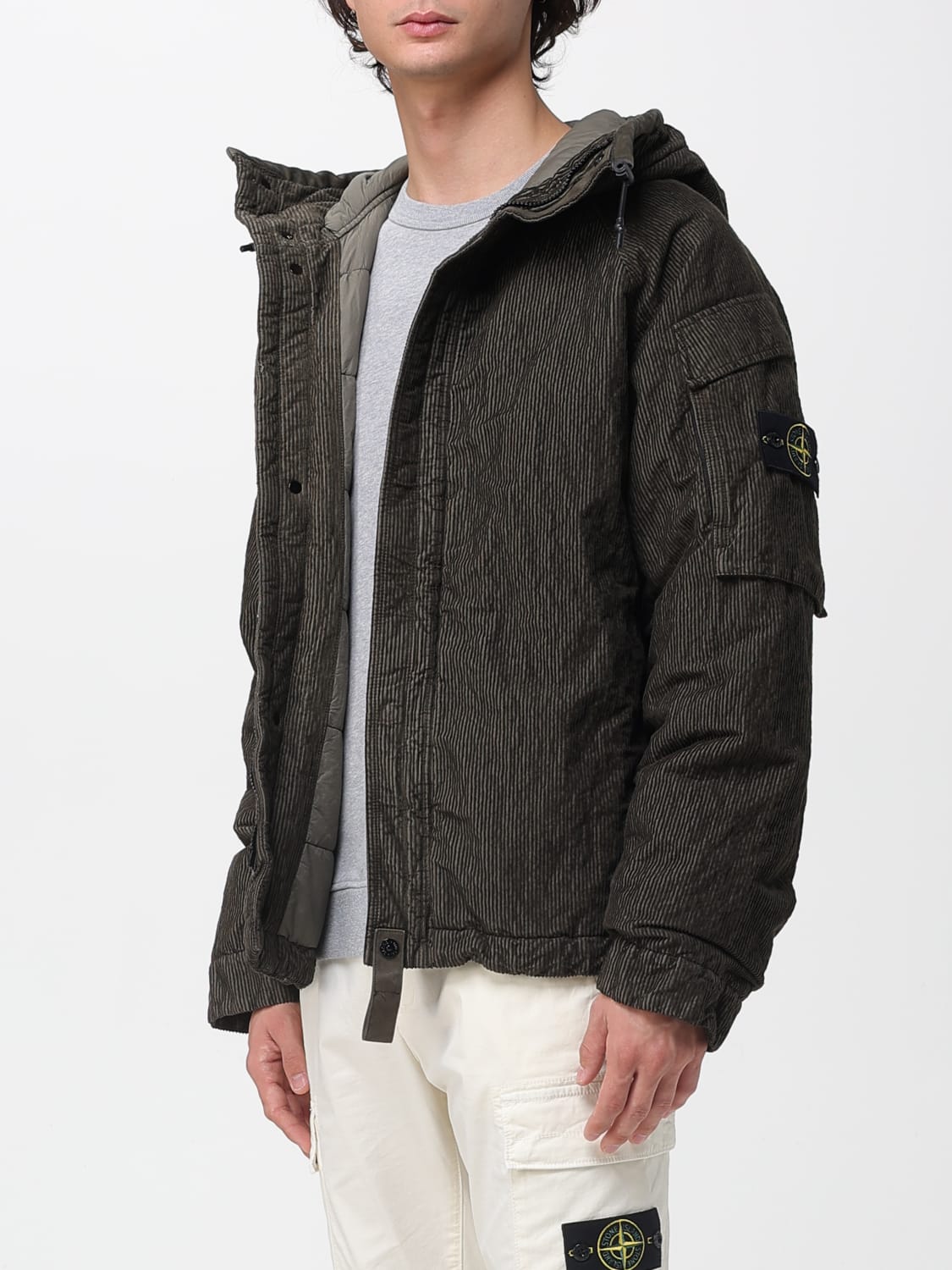 STONE ISLAND JACKE: Jacke herren Stone Island, Military - Img 4