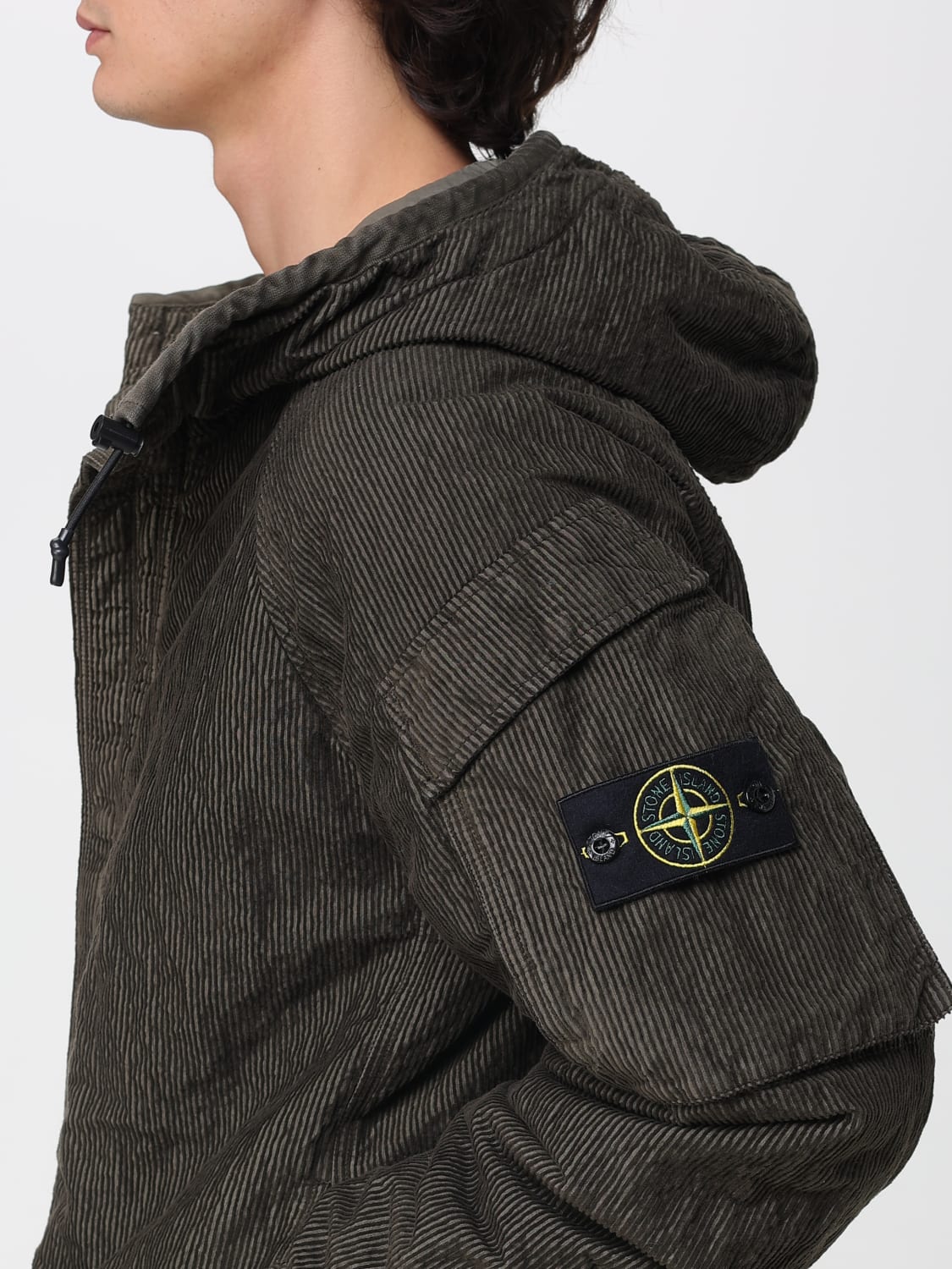 STONE ISLAND JACKE: Jacke herren Stone Island, Military - Img 5