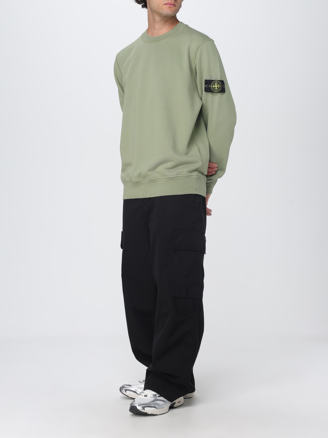 STONE ISLAND SWEATSHIRT: Sweatshirt men Stone Island, Green - Img 2