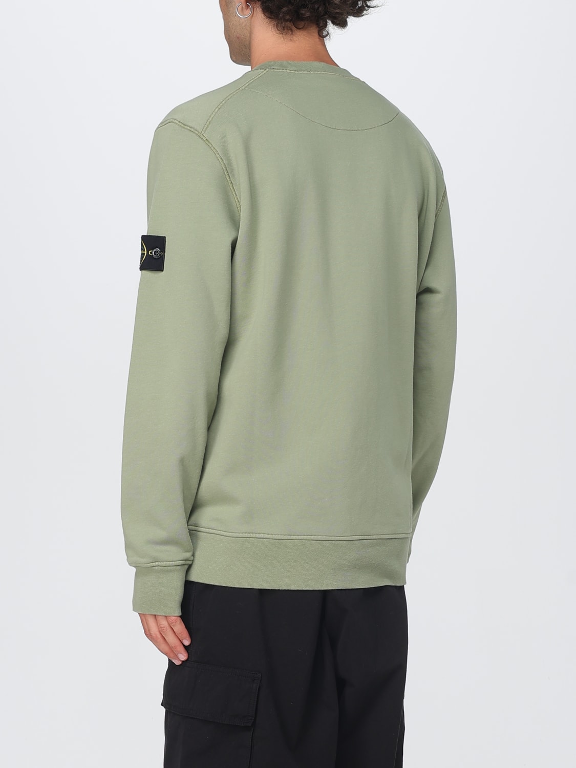 STONE ISLAND SWEATSHIRT: Sweatshirt men Stone Island, Green - Img 3