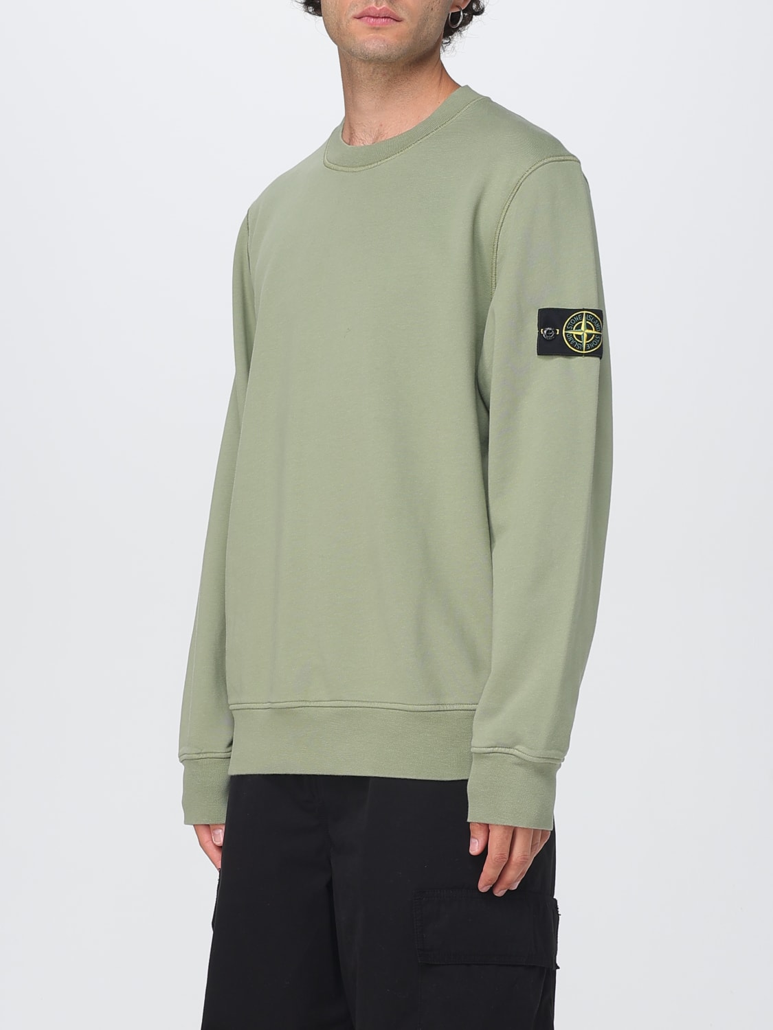 STONE ISLAND SWEATSHIRT: Sweatshirt men Stone Island, Green - Img 4