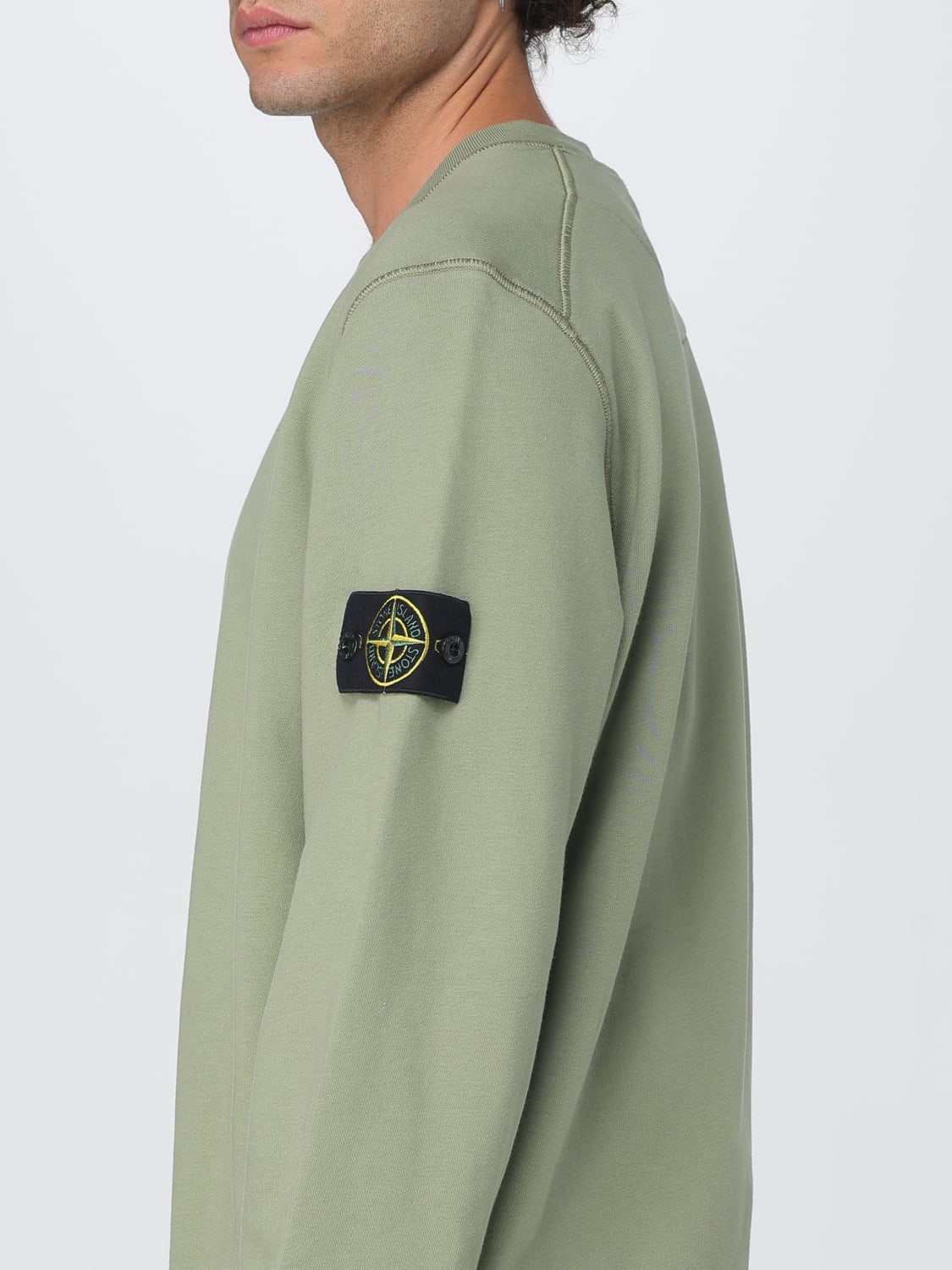 STONE ISLAND SWEATSHIRT: Sweatshirt men Stone Island, Green - Img 5